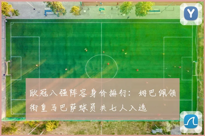 欧冠八强阵容身价排行：姆巴佩领衔皇马巴萨球员共七人入选